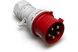 NAKA24 Stecker Drehstrom Steckdose Phasenwender 16A 32A (Stecker 32A Phasenwender IVNO 3253)