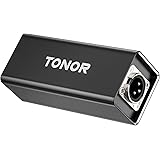 TONOR Preamplificatore per Microfonico Dinamico, Shure SM7B, Amplificatori professionali per Microfono XLR, Riduzione del Rum