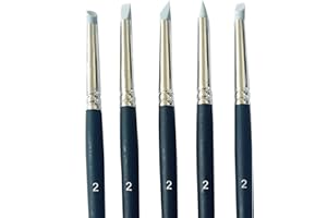 The Art Shop Skipton Artists Silicone Colour Shaper Tool Set of 5 (Size 2)