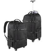 Osprey Roulant Transporter Bagages à Main Chariot Valise de Voyage Noir
