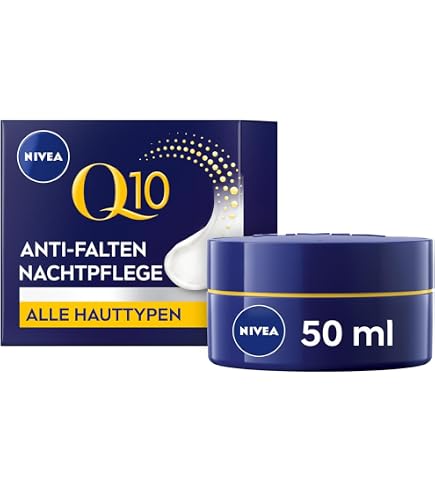 Crème De Nuit Nivea Q10 Power Anti-Rides Raffermissante - Soin Du Visage - Neuf