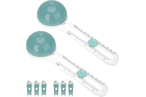 HOMURY 2 Stück Kreisförmiger Papierschneider: Kreisschneider Schneidemaschinen Paper, Cutter Circle Paper für DIY-Grußkarten, Basteln, Kann Kreise mit einem Durchmesser von 10–32 cm schneiden