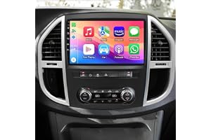 10"Android 14 Bilstereo för Mercedes Vito 3 W447 2014-2020 with Wireless Carplay Android Auto, 2+ Touchscreen Car Radio DA