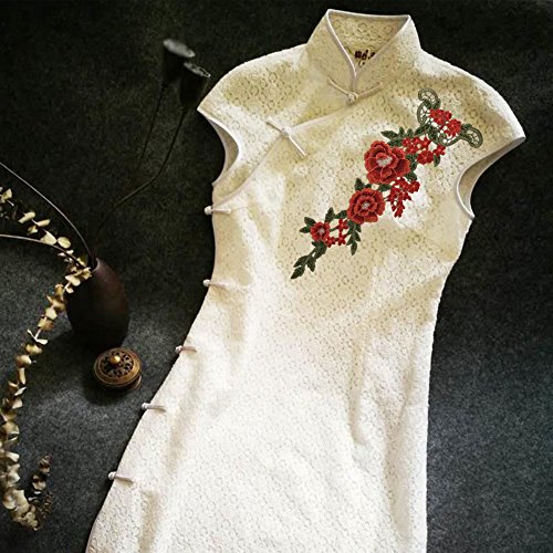 Blue Vessel 1 Stk Stickerei Rose Blume Nähen auf Patch Abzeichen Tasche Hut Jeans Kleid Applique Fertigkeit (a) - 7