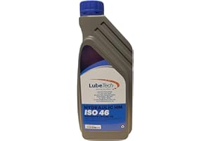 GENERIC LUBETECH PREMIUM GRADE HYDRAULIC OIL 46 1 LT, A VIRGIN GRADE ISO VG 46 FLUID MADE IN THE UK NOT RECYCLED