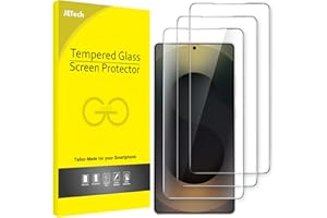 JETech Ochraniacz Ekranu dla Samsung Galaxy S25 Ultra 5G, Szkło Hartowane Film, ID Papilarnych Kompatybilny, HD Przejaśniać, 3 Sztuki