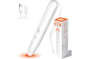 MEGIAEXIST Mückenstich Hitzestift,Ohne Chemische Stoffe Insektenstichheiler Klein und Handlich Hitzestift Gegen Mückenstiche Stichheiler Nach Insektenstichen Mückenstift mit 4 Stufen der Wärmeregulierung