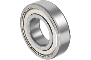 QUARKZMAN 6206ZZ 30x62x16mm Bolas Rodamientos x 1uds Carbono Acero para Máquinas y Herramientas, [Doble Blindado]