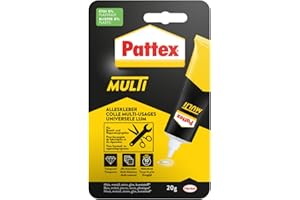 PATTEX Multi - Colle multi-usages tous matériaux sans solvant - Tube 20g