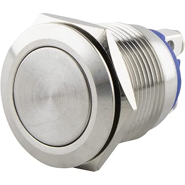 5PCS 3Pin C-NO-NC 6MM Mini Momentary Automatische Rückkehr Push Button Schalter EIN-(EIN) 2A 250VAC/5A 120VAC (Color : WHITE