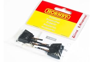 Hornby R8201 Track Link Wire Pack - Spare Parts and Train Accessories for Hornby OO Gauge Model Railway Sets, Coupling and Modelling Tools - Track Link Wiring, Scale 1:76, Black