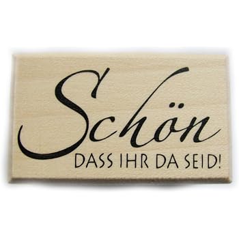 Stempel Schon Dass Ihr Da Seid Tischkarten Zu Hochzeit Taufe