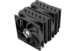 TR Peerless Assassin 120 SE svart, 6 värmerör, 2 x 155 mm, hög kylning PWM TL-C12C för AM4/AM5 och Intel LGA 1851/1700/1150/1