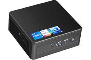 GEEK+ Intel NUC 11 Panther Canyon Mini PC, Core i7-1165G7, 32GB RAM, 1TB SSD, Win 11 PRO Mini computer, LAN 1000M/WiFi 6/BT5.2, computer aziendale per ufficio/scuola/casa (NUC11PAHi7)
