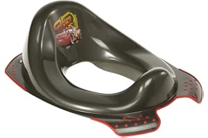 keeeper Reductor de Inodoro Cars, De 18 Meses a 4 Años, Antideslizante, Ewa, Gris