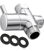 Bohaner 3-Wege Thermostatmischer Aus Messing - Temperaturregler Für Dusche & Waschbecken