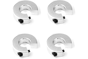 S SIENOC 4 Stück SBR Linearer Schienenstopper SBR Schienenstopper für SBR16 Linearschiene CNC-Teile Werkzeug Wellenbegrenzung Befestigungsring Aluminiumlegierung