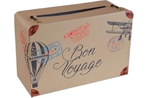 Santex URNE Tirelire Bon Voyage 24X16X10CM Multicolore