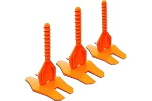 Tile Levelling System spacers 3 mm 100 Clips 3mm 3 – 19 mm Tile Thick SHAFFER PRO tiling Tools Tile Laying aid for Floor Tiles Wall Tiles Installation Tiling kit