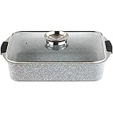 Q.B. LSGX40QB101 Lasagnera con Coperchio, Alluminio Alimentare pressofuso