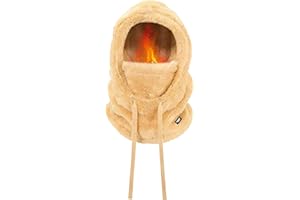 Rayson Cappelli Invernali da Donna Cappelli di Peluche 3 in 1 Donna con Sciarpa Caldo Cappello in Pile con Coulisse Regolabile