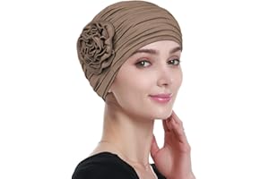Alnorm Diseño Floral quimioterapia pérdida de Cabello Gorras cáncer Sombrero para Las Mujeres