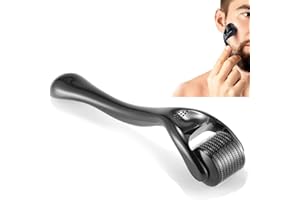 Rouleau pour la croissance et le soin de la barbe, 0,5 mm, rouleau pour la peau, rouleau à micro-aiguilles