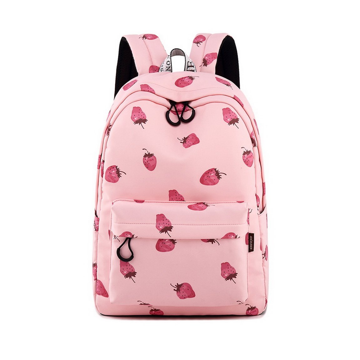 Joymoze Mochila Escolar Clásica Impermeable Informal Retro de Color Liso  para Adolescentes Negro 2022 | MOCHILASESCOLARESONLINE.COM