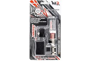 HOBBYTECH Kit scaldabagno candela caricatore + soquet 1800 mAh NiMH per auto telecomandata RC e modellismo