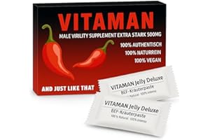 PLANTAPAX VITAMAN Gelée Royale FORTE Extra Stark – Magic Night – Hochdosierte Männer-Formel für Testosteron, Vitalität & Ausdauer – 3er Probierpackung