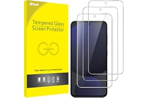 JETech Ochraniacz Ekranu dla Samsung Galaxy S24 FE, Szkło Hartowane Film, ID Papilarnych Kompatybilny, HD Przejaśniać, 3 Sztuki