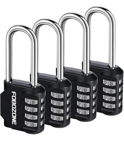 Heavy Duty Cobination Padlocks, [Weatherproof Outdoor] Diyife Large 4 - View #14