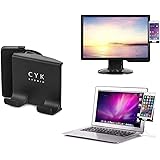 Cell Phone Holder, That Clip on Monitor for Laptop or Desktop Within 25mm Thickness, Cell Phone Stand Smart Phone Dock…