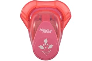 Vaessen Creative Perforatrice de Papier, Feuilles de Houx, Coins Décoratifs, Pour Projets DIY, Scrapbooking, Création de Cartes et Plus, 14,0 x 10,0 x 5,0 cm