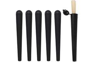 PCSFOE Joint HüLle,Transporthüllen 120mm Hülle Tube,Joint Case,Joint Hülsen,Joint Hüllen,Joint-Hülse Transporthülle,J-Tube Transporthülle Zubehör für TragenTransport(Schwarz)