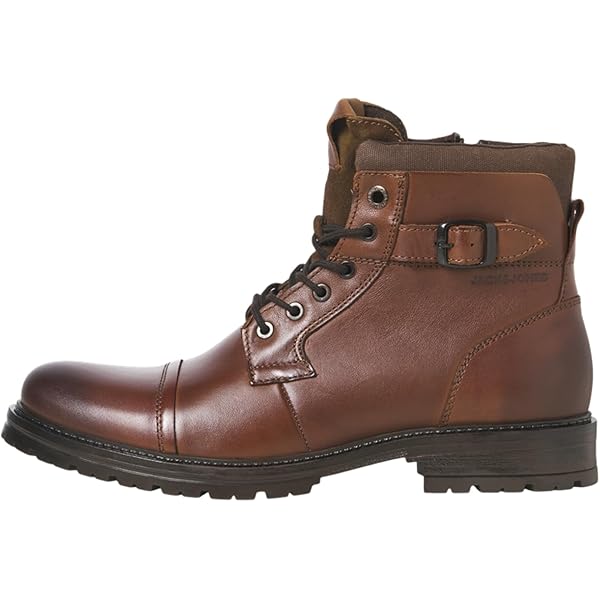 Jack & Jones JFWQueensway Schnürstiefelette (1-tlg), 7-Loch-Schnürung