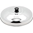 Coconut Stainless Steel - Multipurpose Lid | Cover for Dosa, Utensils, Tawas, Kadhais, Pots & Pans | Heavy Gauge Lid With Knob | 27 Cms