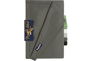 ‎MARIE´S HOME Marie´s Home Laken - Betttuch - Decke - Haushaltstuch Velvety Soft 1614.2354, 240 x 275 cm, anthrazit