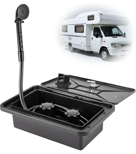 Kit Doccia Con Pompa Autoclave 12V Per Barca E Camper - Serbatoio Acqua Integrato, Fonti Snc - Foto 11