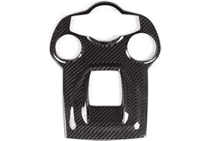 AUTO-spro Vera Fibra di Carbonio per Giulia Stelvio 2017 2018 2019 Interni Auto Console Centrale Del Cambio Pannello Copertura Trim