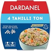 DARDANEL A&ccedil; Ye D&ouml;rt Tahıllı Ton Balığı 160 gr