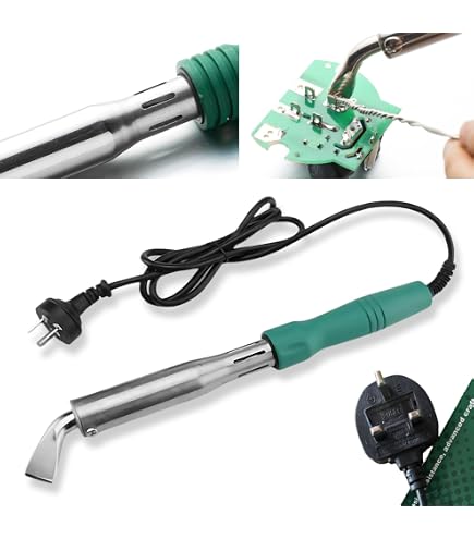 BUYISI 100W/150W/200W/300W 220V Electric Soldering Iron High Power Constant Temperature Electric Tin Welder Soldering Iron Rework 150w Pointed Head