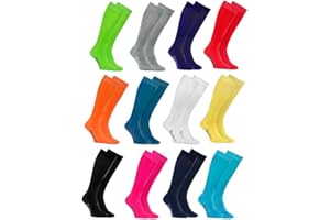 Rainbow Socks - Hombre Mujer Altos Calcetines Largos Hasta de Rodilla de Algodón