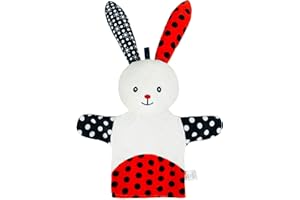 UNMOT Hand Puppets For Kids, Sooty Puppet Type Of Hand Puppet, Newborn Gift Of Puppets For Children, Starter Toys For Baby Boys Or Girls, Rabbit