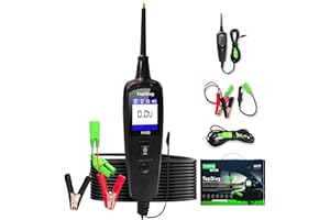 JDIAG TopDiag P100 Circuit Tester, 12-24 VDC Automotive Electric Circuit Tester with Component Activation, Continuity Test, AC/DC Current Resistance, Probe Tester Tool for Vehicle, Truck, Motorcycle