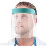 2 Stück Anti Fog Gesichtsschutz Schutzvisier Face Shield Visier