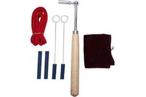 Luntus Professional Portable Lever Jujube Piano Tuning Tuner Mute Kit Tools and Case Piano Tuning Lever Tools Kit Mute Hammer DIY Set Piano Part