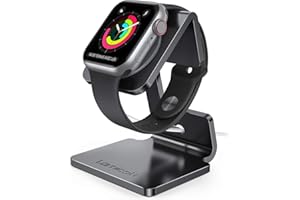 ‎LAMICALL Lamicall Stojak na Apple Watch - Desktop iWatch Uchwyt na stojak Stacja dokująca do ładowania Zaprojektowany dla Apple Watch Series SE, iWatch Series 6, 5, 4, 3, 2, 1, iWatch 44mm / 42mm / 40mm / 38mm