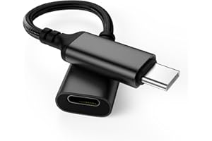 TechMatte Adapter do słuchawek Lightning na USB C do iPhone serii 15, adapter USB C Lightning audio jack z chipem Smart DAC, obsługuje jakość dźwięku Hi-Fi [ładowanie nie jest obsługiwane], 1