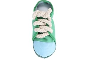 VILLCASE Juguete para Masticar Perros Juguete para Perros Chirriantes Zapatillas de Deporte Mini Zapatos para Cachorros Perros Pequeños Medianos Pájaros Gatos Hurones Conejos Conejillos de